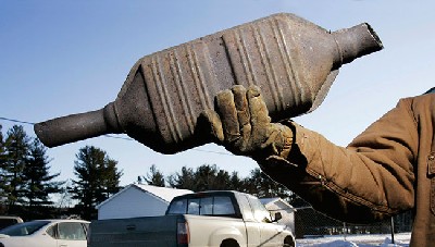 Catalytic converter thefts double in three years